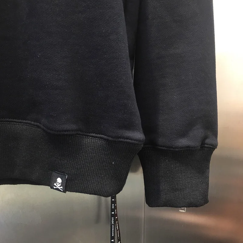2019FW 1:1 качество Горячая бурение черепа Mastermind Япония толстовки для мужчин женщин хлопок MMJ Стразы пуловер с черепом куртка