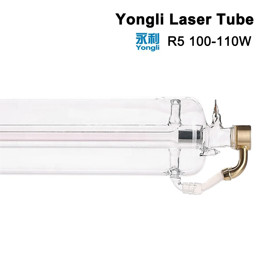 Yongli R5 100 Вт СО2 длина лазерной трубки 1450 Dia. 80 мм для CO2 гравировки резки|Запчасти