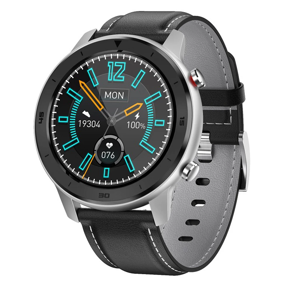 DT78 умный спортивный браслет для Android и iOS Smartwatch пульсометр кровяное давление монитор здоровья водонепроницаемые Bluetooth часы - Цвет: Серебристый