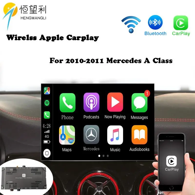 wifi беспроводной Apple Carplay Android авто для 2010-2011 Mercedes класс wifi беспроводной Apple CarPlay Android OEM