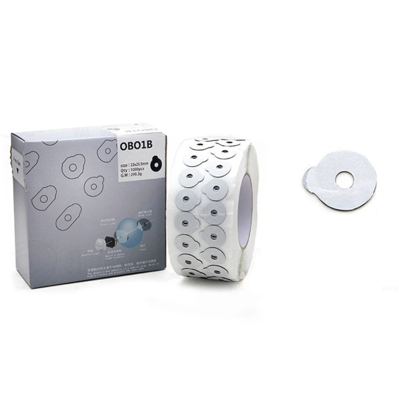 

1000pcs/roll Optical Lens Processing Non-slip Double-sided Stickers Eyeglass Lens Protective Pad Glasses Accessories Parts