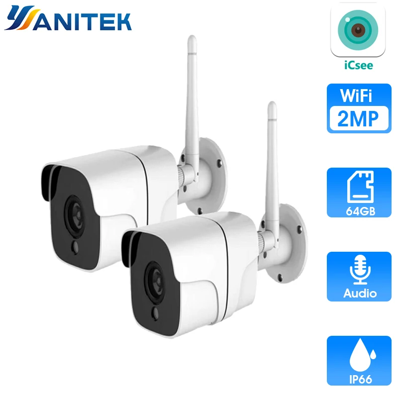 Система видеонаблюдения для домашней безопасности беспроводная камера системы