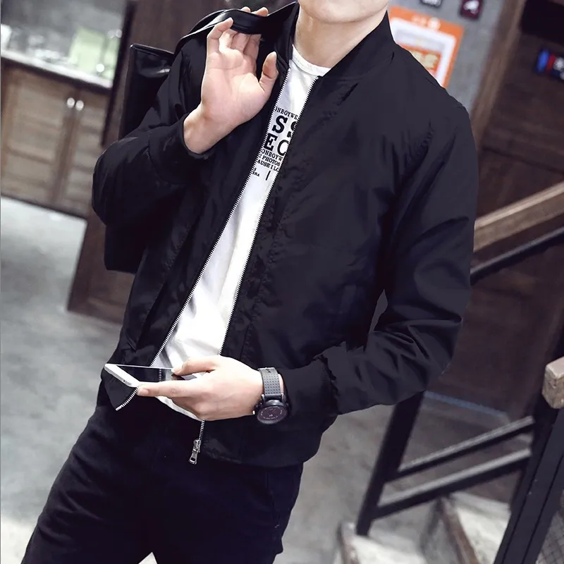 

2019 New Style MEN'S Coat Spring Jacket Casual Spring And Autumn Youth Clothes Korean-style Slim Fit Fashion Men'S Wear