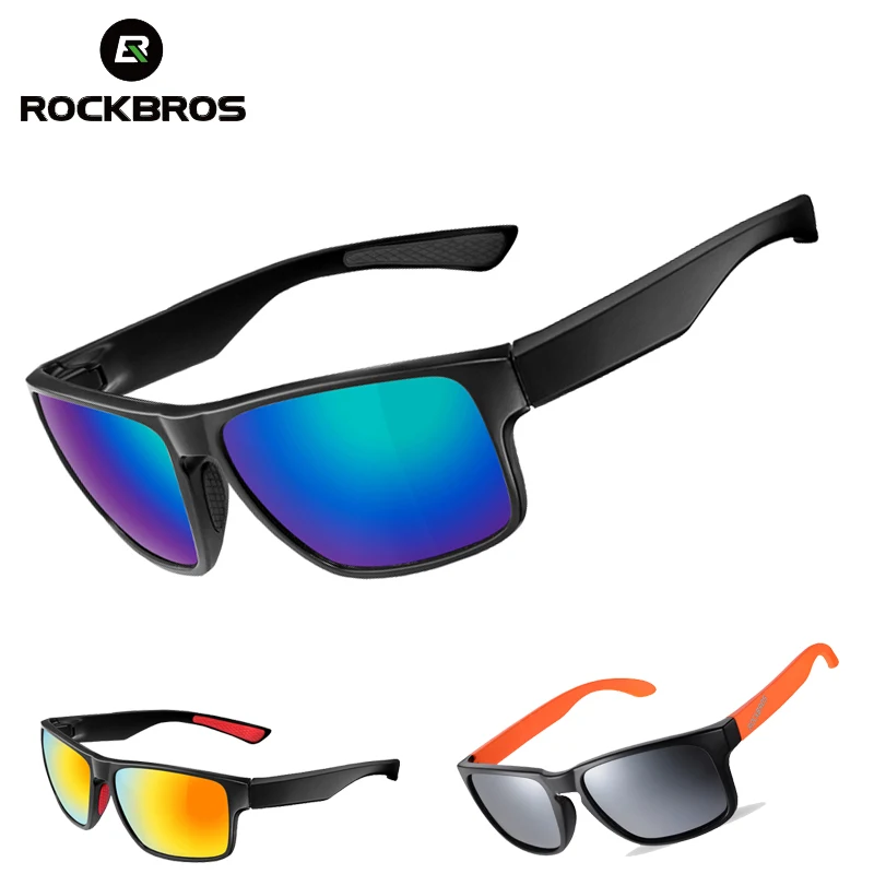 ROCKBROS очки для велоспорта, поляризованные очки для езды на велосипеде, защитные очки для вождения, пешего туризма, рыбалки, солнцезащитные очки, спортивные очки