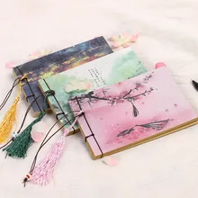Китайский стиль, винтажный дневник, ретро блокнот, пустой бумажный альбом, канцелярские принадлежности, офисные школьные принадлежности, ежедневник, подарок для детей