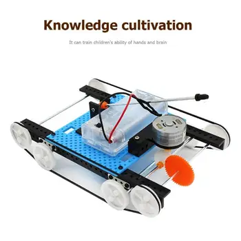 

DIY Electric Tank Materials Assemble Projects Science Experiment Model Kit Creative Educational Teaching Equipment