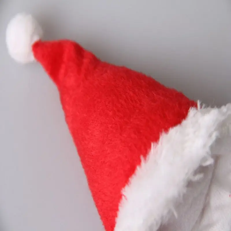 

2020 New Small Animals Pet Santa Claus Hat Rabbit Hamster Guinea Pig Rats Christmas Cap