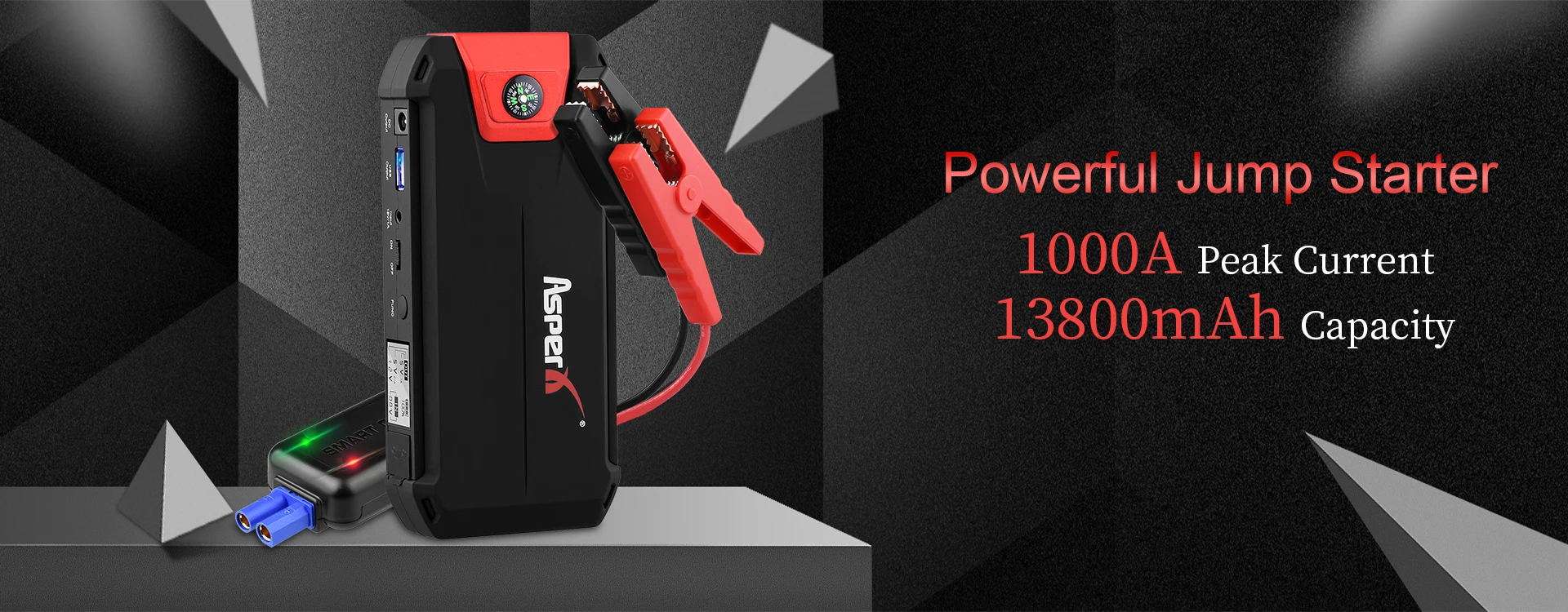 AsperX Jump Starter Power Bank 4500 A 12 V (up to All Petrol or