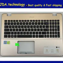 Wellendorff 95% Новинка/org задняя крышка для Asus FL8000 FL8000U UQ8550A580U F580U A580U Q8250 Упор для рук США клавиатура верхняя крышка, золотой