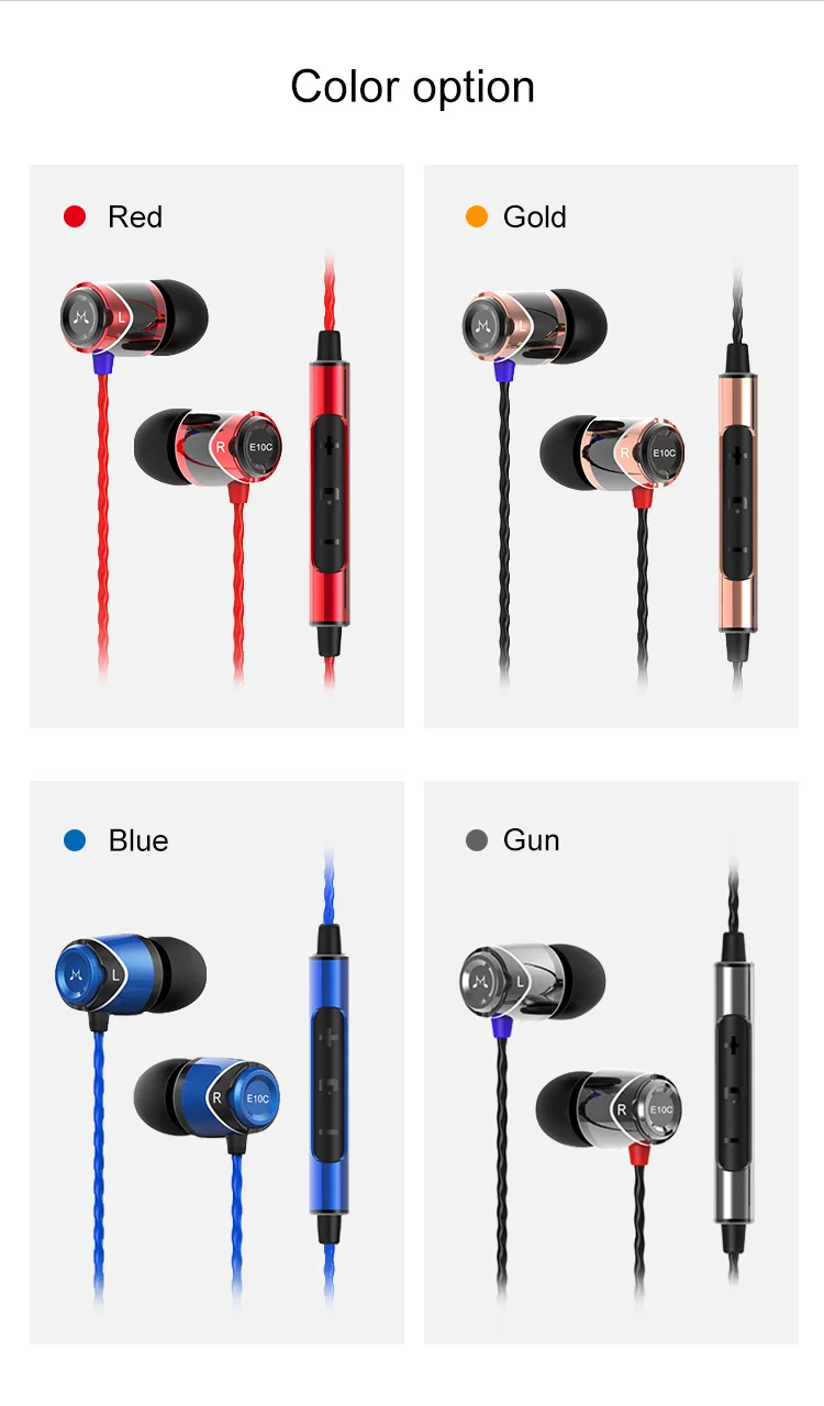 Soundmagic e10c alta fidelidade fones de ouvido