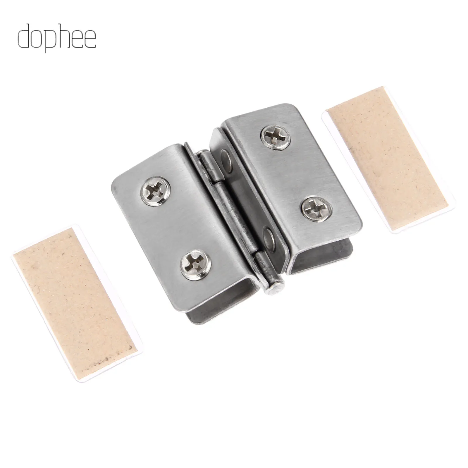 Dophee 2 шт Мини дверные петли ящика шкафа ювелирных изделий коробка мини-петля с винтами для мебельного Оборудования