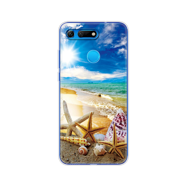 for Huawei Honor View 20 V20 Case TPU Funda Soft Silicone Cover For Honor V20 Capa Cute Animal pattern Silicone Phone