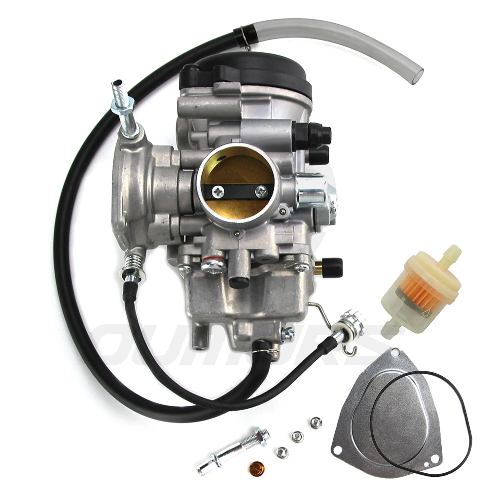 Kitchenlabo Com Carburetor Yamaha Bruin 350 4x4 4wd 2004 2005 2006 Atv Quad Carb Assembly New Parts Accessories Automotive