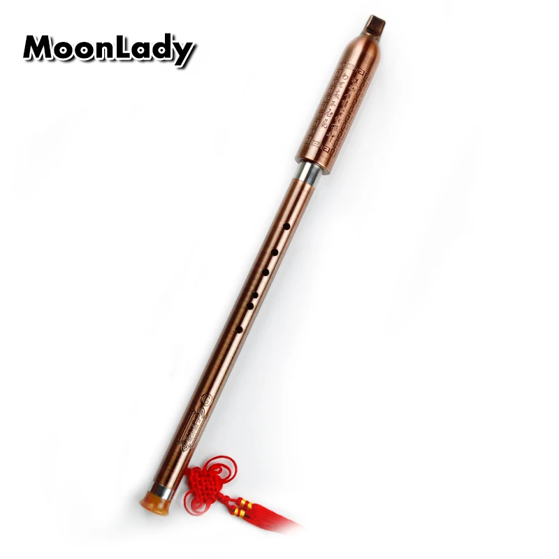 Flauta de Vento de Madeira Banhado a Concerto Instrumento em Alta Chinês Bawu Flauta Cobre Instrumentos Musicais Folk Woodwind Qualidade - Image 3
