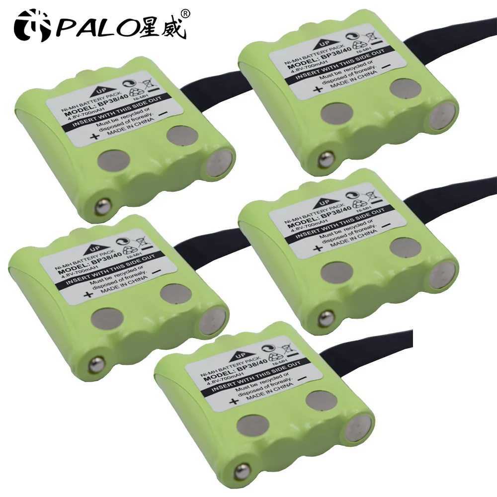 Batteria Di Ricambio Per Motorola TLKR-T7 - NiMH 4,8V 700mAh - 100% Compatibile
