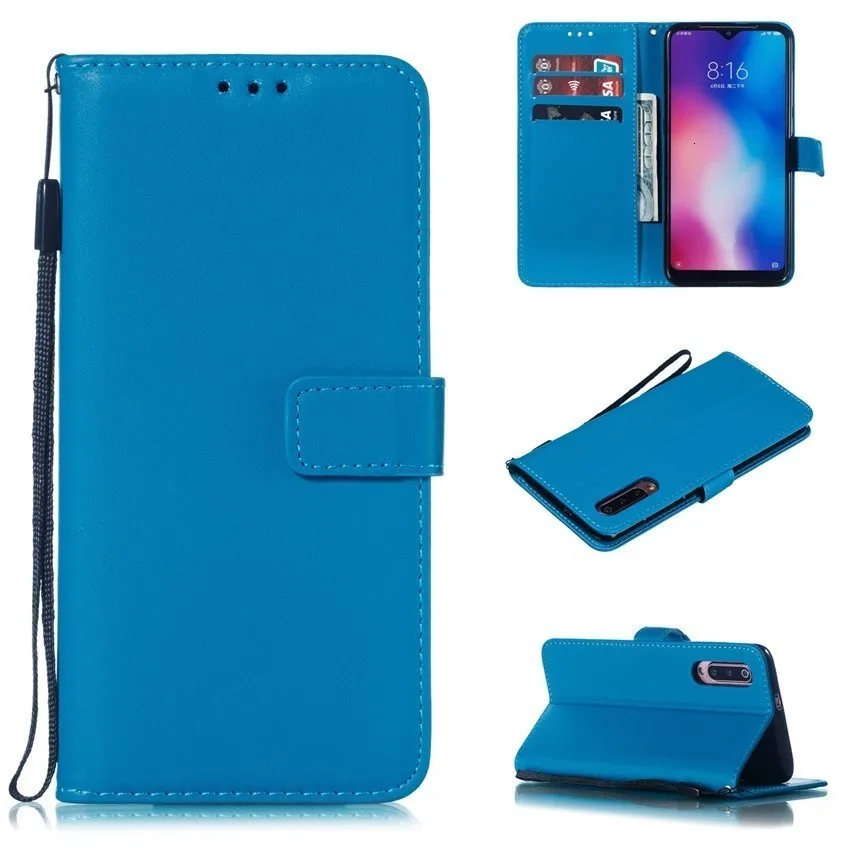 Роскошный чехол-бумажник чехол для телефона RedMi Note 8 Pro 4, 5, 6, 7, 6A 7A 8A кожаный чехол s для Xiaomi Mi 8 Lite 9 SE CC9E A3 Pro K20 чехол с отделением для кредитных карт
