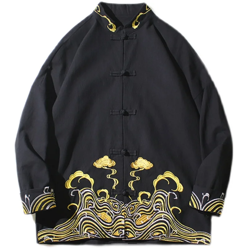M-5XL ÷ ũ    ڸ  ߱ Ƿ   Streetwear  Embroried    Ʈ