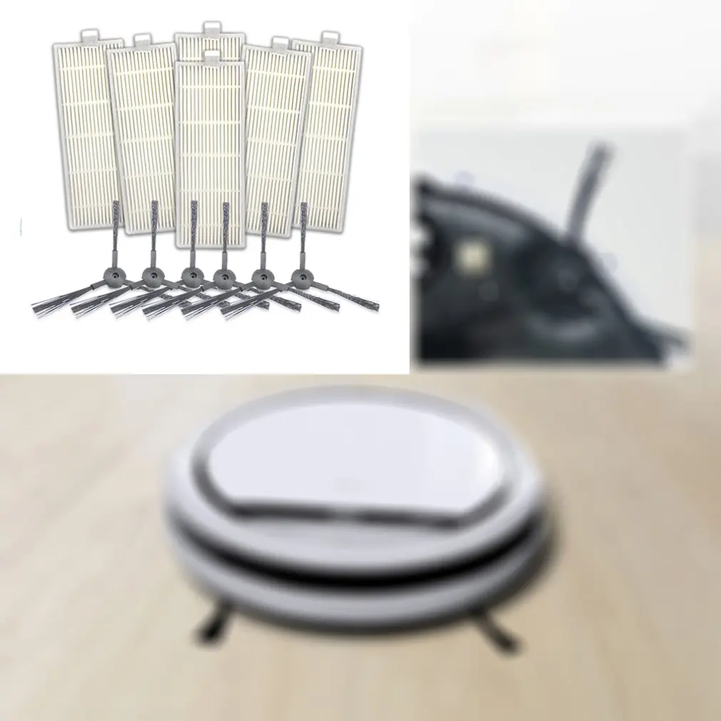 For ILIFE V7S Replacement Robot Kits Robot Vacuum Cleaner Accessory Brush Laterale HEPA Filter Rotary Brush Mopa Sale