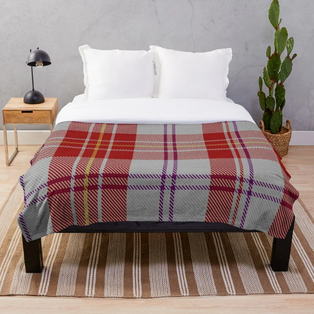 Soft Blanket for Bed Sherpa Flannel Fleece Home Travel Sofa Throw Macpherson Dress Red Dance Tartan | Дом и сад