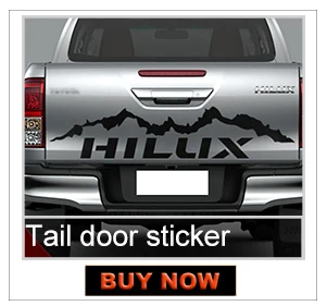 fit for TOYOTA HILUX revo or vigo 2015 2016 2017 2018 2019 car decals back door dirty marks graphic Vinyl cool car stickers fit for TOYOTA HILUX revo or vigo 2015 2016 2017 2018 2019 car decals back door dirty marks graphic Vinyl cool car stickers