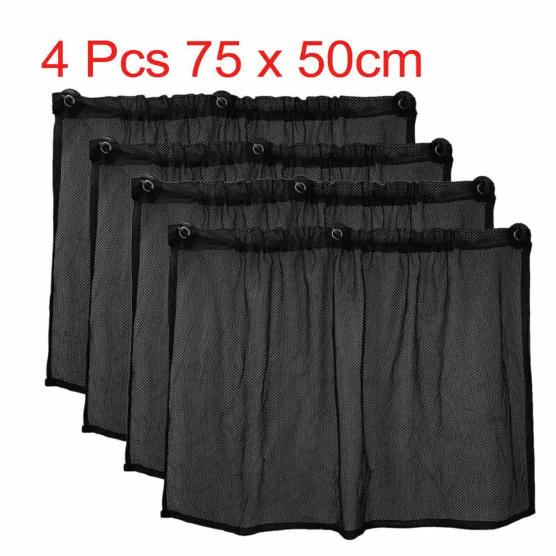 Аксессуары для летних автомобильных занавесок присоска защита интерьера 4 шт.