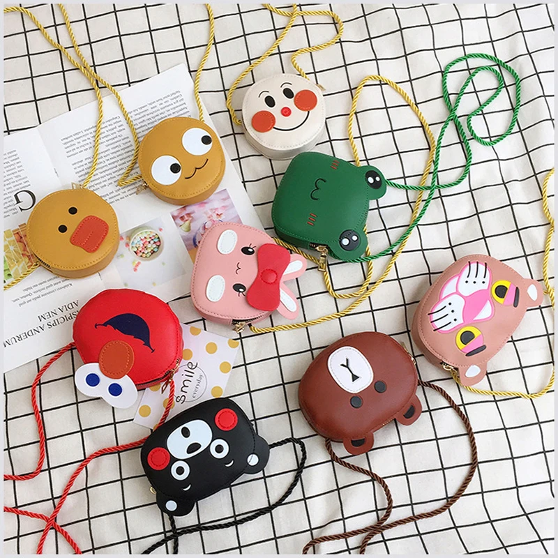 Cute Bear rabbit Messenger Toy Backpack Soft Kids Children School Bag Best Gift For Children Girls Birthday Gifts