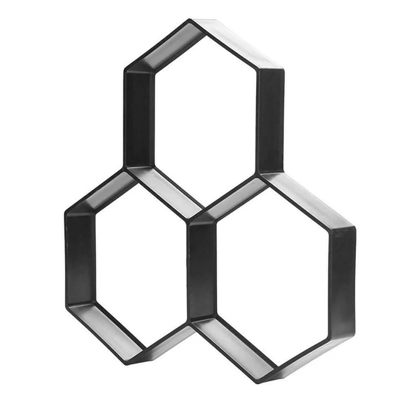ABUI-вручную мощения формы для цементных кирпичей DIY пластиковая дорожка производитель плесень сад камень дорога бетонные формы для сада дома