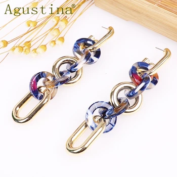 

Agustina Fashion Earrings Jewelry Girls Drop Earrings For Women Punk Long Earrings Bohemian Pendientes Earring Stud Earings Boho