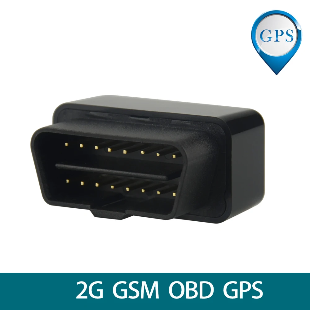 High Accuracy Mini Plug n Play OBD car GPS Tracker GPS LBS positioning