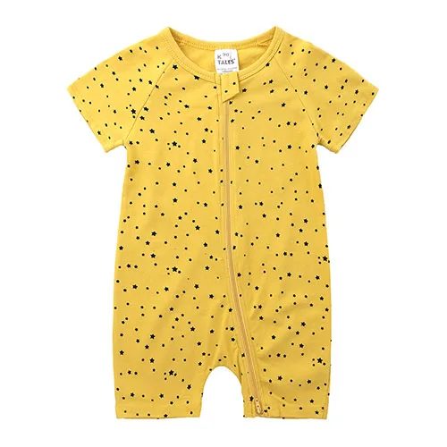 baby bodysuit dress 2022 bicycle pattern short Newborn Baby Clothes cotton Summer Rompers Kids Baby Girl Jumpsuit Toddler Costume jumpsuit for baby Newborn Knitting Romper Hooded  Baby Rompers