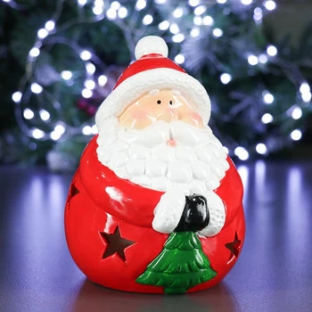 

Figure with "Santa Claus with Christmas tree 15" х14х15.5 cm 4488554