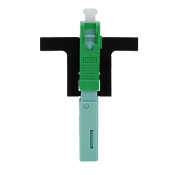 

50PC SC APC 53Mm Fiber Optic Fast Connector FTTH Tool Single-Mode Connector Cold Connector Tool Fast Connnector