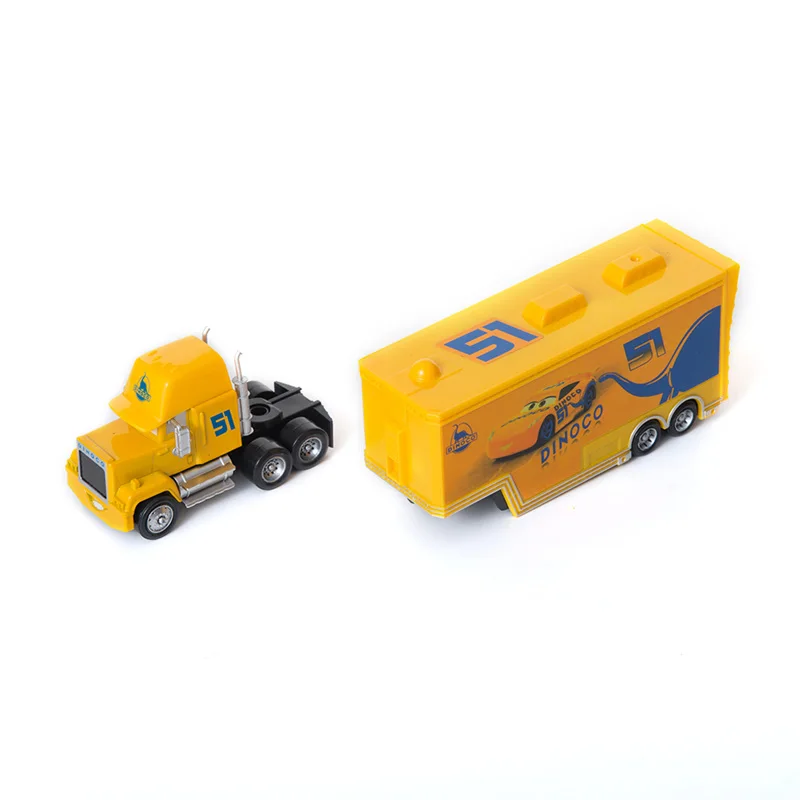 Тачки diney Pixar машина 3 Toy Mack Uncle Truck коллекция Молния Маккуин Jackon torm 1:55 Diecat модель автомобиля игрушка для детей