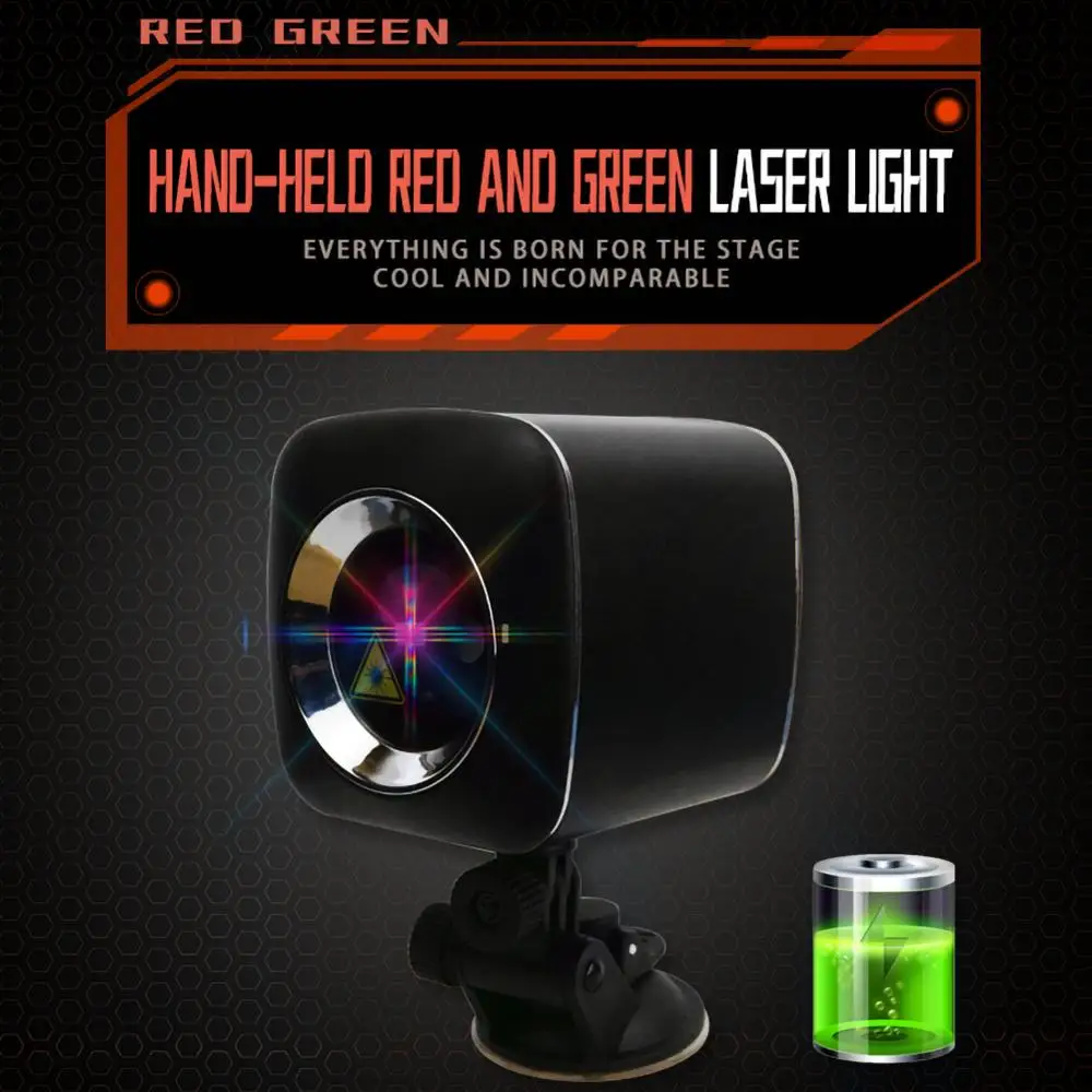 

32 Patterns RGB LED Disco Light 5V USB Recharge RGB Laser Projection Lamp Stage Lighting Show for Home Party KTV DJ Dance Floor