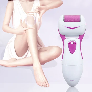 

Feet Pedicure Care Calluses Remover Battery Powered Electric Foot Grinder File Hard Skin Remove Pedicure Scrubber