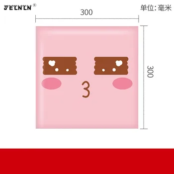 

Funny expressions children anti-collision soft pack emoticon package bedroom room background bed surrounding soft wall stickers