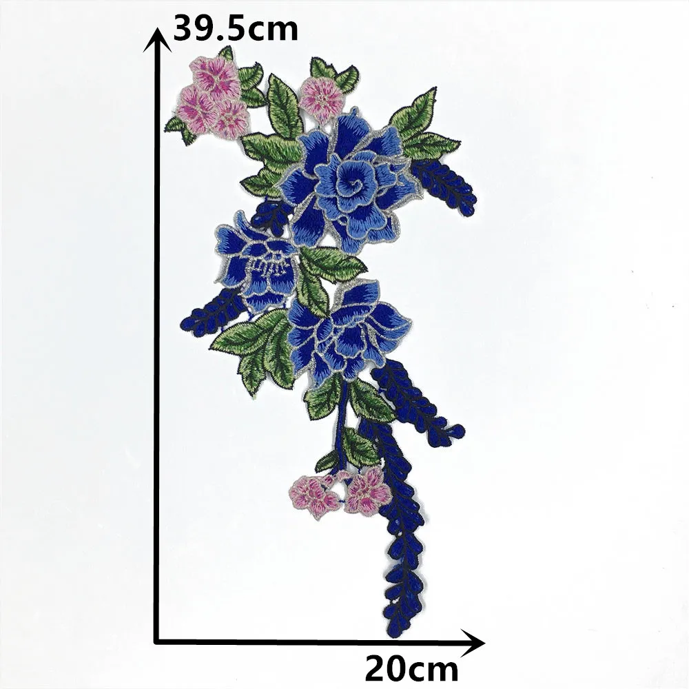 Lace Fabric Lace Garment Accessories Lace Sewing Supplies Lace Decoration Lace Accessories Lace Sewing Accessories High Quality Embroidery Polyester 3D Flower Lace Collar DIY Lace Fabric Decoration Dress Sewing Applique Accessories