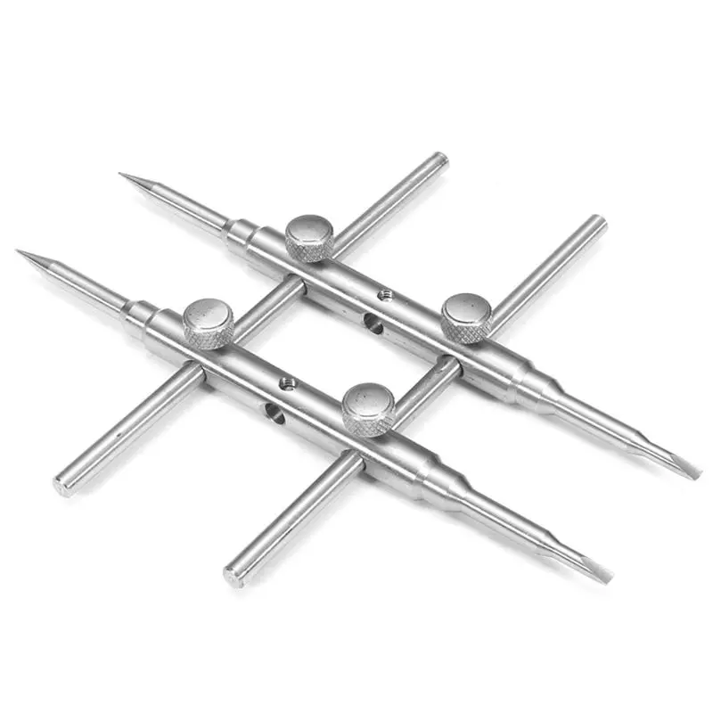 

25-130MM Curved Tips Camera Lens Spanner Wrench Repair Opening Tool for DSLR Kit