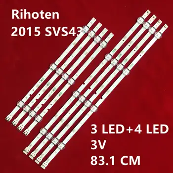 

LED backlight for Sam sung UN43J5200AG 2015 SVS43 FCOM FHD V8DN-430SMB-R0 V8DN-430SMA-R0 BN96-37294A BN96-37295A