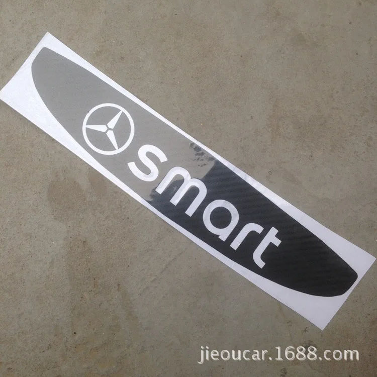 09-14 Mercedes Smart High Brake наклейки световые Смарт 3D Углеродного Волокна Автомобильные наклейки оптом снаружи
