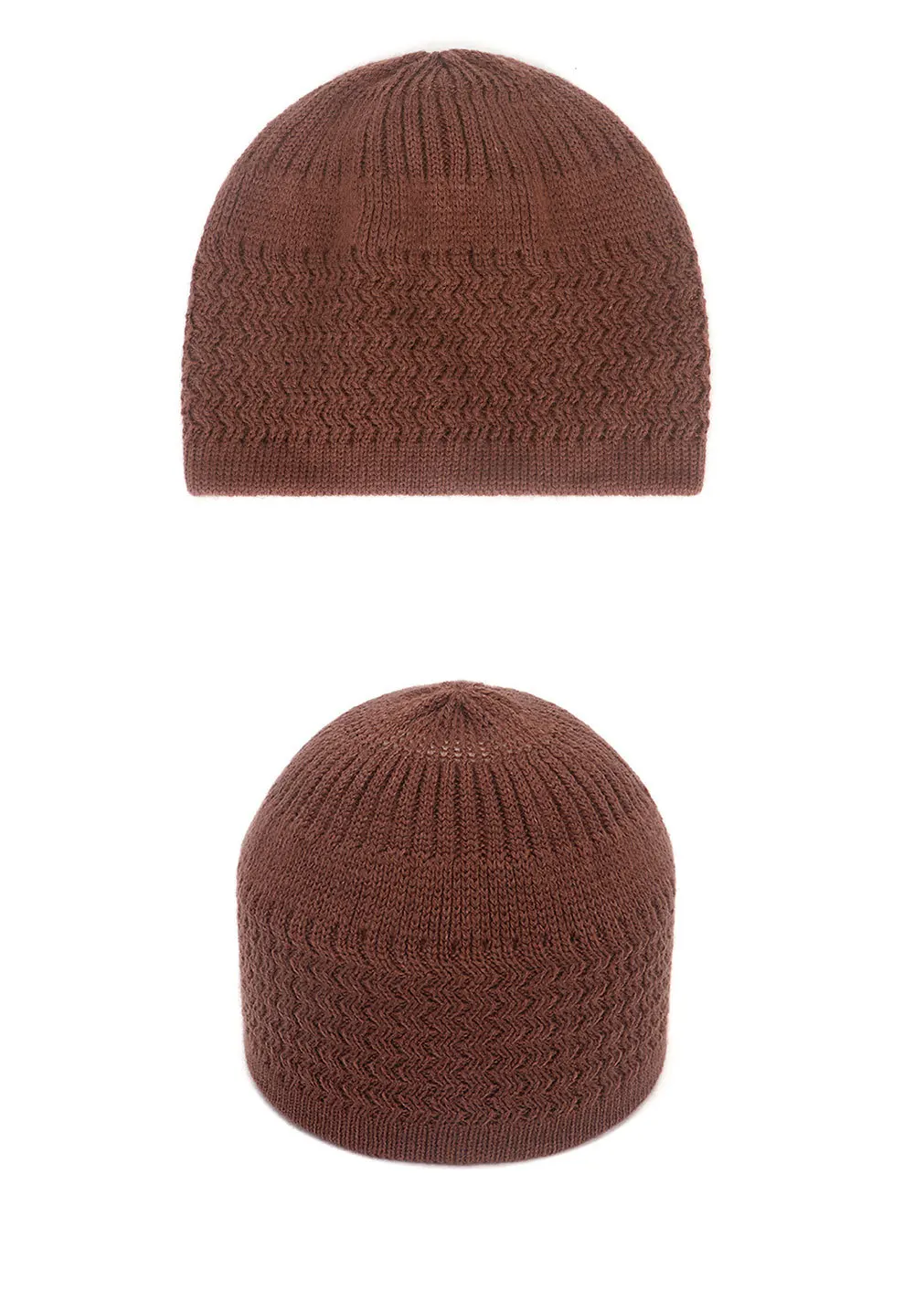 2021 New Pencil Cap Otton Skull Cap Beanie Kufi with Checkered-Knit Pattern in Solid Colors for Everyday Wear