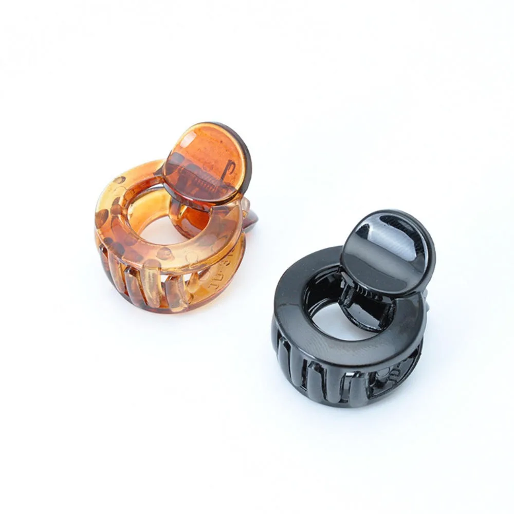 New Fashion Acrylic Women Hair Claw Simple Mini Hairpins Fashion Girls Bun Maker Hair Clip Clamp DIY Tool Hair Accessories New Fashion Acrylic Women Hair Claw Simple Mini Hairpins Fashion Girls Bun Maker Hair Clip Clamp DIY Tool Hair Accessories