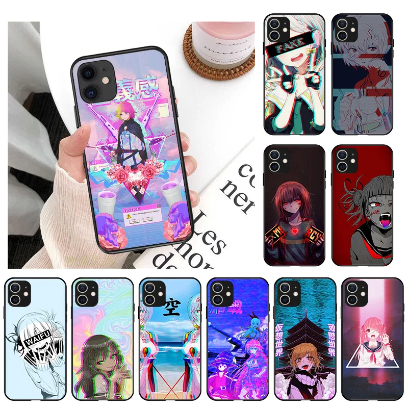 Мягкий черный матовый Силиконовый чехол из ТПУ для телефона iPhone 13 12 11 Pro XS Max 7 8 6s Plus