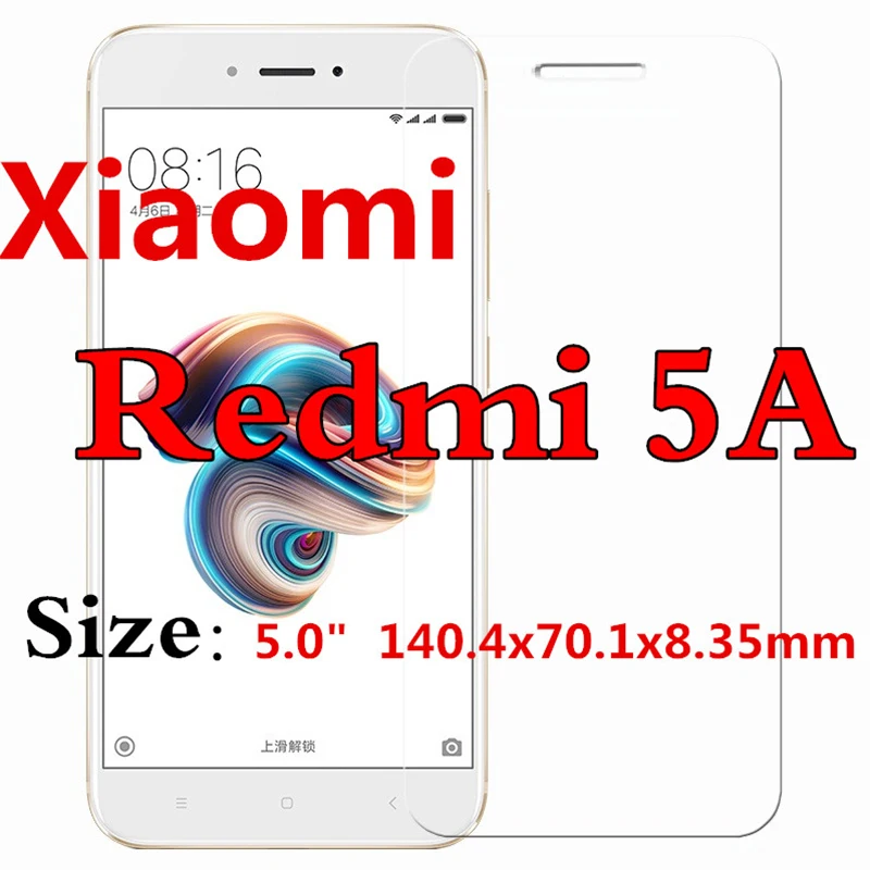 Закаленное стекло 9H для Xiaom mi A1 Red mi 4X 4A Pro 5A 5 Plus Защита экрана для Red mi Note 4X4 Note 5A Защитная стеклянная пленка