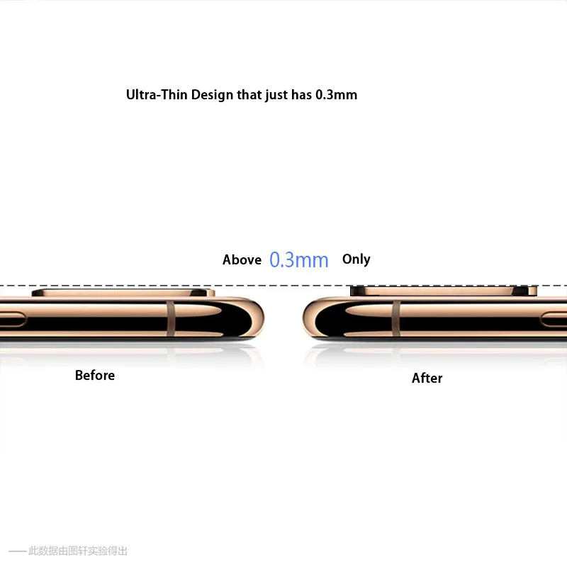 2 шт./лот Защита объектива для iPhone X XS XSmax, замаскированная под iPhone 11 Pro Series, металлическая стеклянная пленка, наклейка