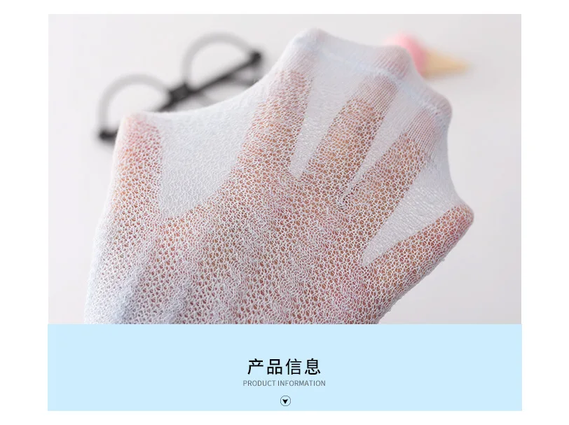 Summer Cotton Baby Stockings Infants Thin Cartoon Stereo Anti-mosquito Socks Cute Girls Mesh Socks