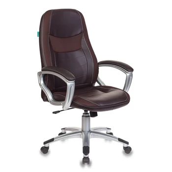 

Executive Chair bureaucrat t-9910n, on wheels, artificial leather, Brown, (t-9910n/brown)