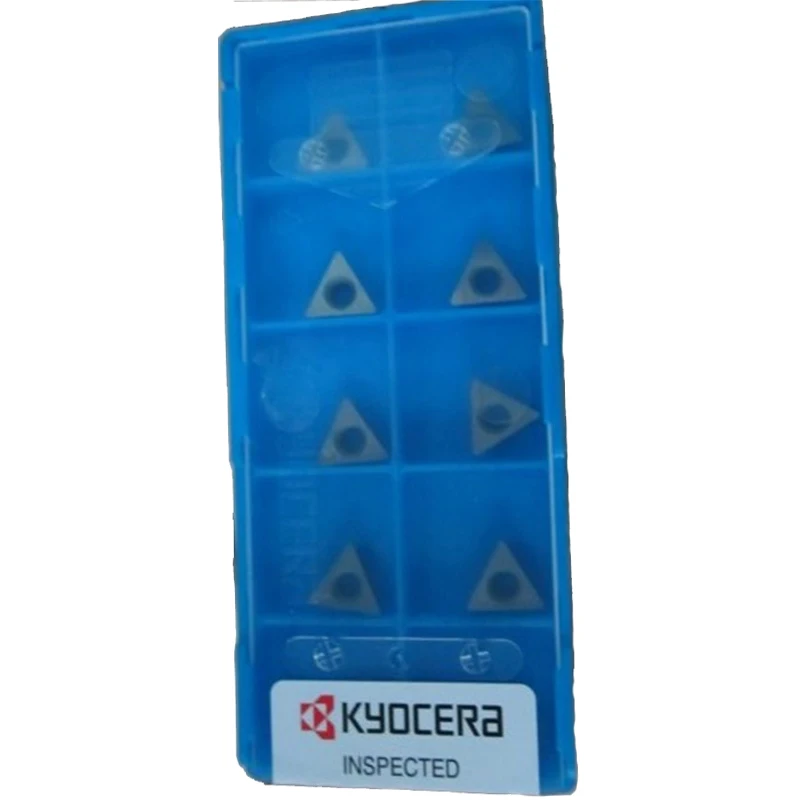 KYOCERA 10 шт. TPGB 080204 090204 110304 TPGB080204 TPGB090204 TPGB110304 KW10 TN60 токарный инструмент карбидная вставка для токарного станка