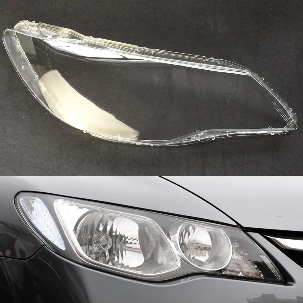 Объектив фары для Honda Crider 2013 крышка фары автомобиля Замена прозрачные линзы Авто оболочка Крышка - Цвет: Passenger Sider