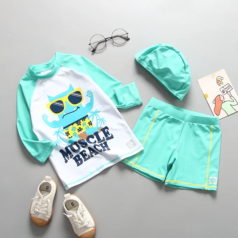 Temu Costumi Da Bagno Con Maniche Costume Da Bagno Per Bambini